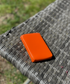 synthetic leather pouch (9x12 cm)