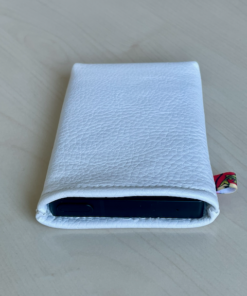 synthetic leather pouch (9x12 cm)