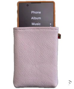 MELWERK Light-Phone-3 case Genuine Leather White wideSize